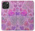 S3710 Pink Love Heart Hülle Schutzhülle Taschen für iPhone 16 pro max
