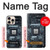 S3880 Electronic Print Hülle Schutzhülle Taschen für iPhone 16 pro max