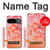 S2543 Japanese Kimono Style Flower Pattern Hülle Schutzhülle Taschen für Google Pixel 9