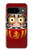 S3023 Japan Good Luck Daruma Doll Hülle Schutzhülle Taschen für Google Pixel 9