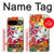 S3205 Retro Art Flowers Hülle Schutzhülle Taschen für Google Pixel 9