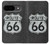 S3207 Route 66 Sign Hülle Schutzhülle Taschen für Google Pixel 9