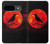 S3328 Crow Red Moon Hülle Schutzhülle Taschen für Google Pixel 9