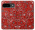 S3354 Red Classic Bandana Hülle Schutzhülle Taschen für Google Pixel 9