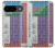 S3383 Periodic Table Hülle Schutzhülle Taschen für Google Pixel 9