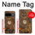 S3401 Clock Gear Steampunk Hülle Schutzhülle Taschen für Google Pixel 9
