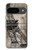 S3416 Eiffel Tower Blueprint Hülle Schutzhülle Taschen für Google Pixel 9