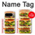 S0790 Hamburger Hülle Schutzhülle Taschen für Google Pixel 9 Pro