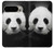 S1072 Panda Bear Hülle Schutzhülle Taschen für Google Pixel 9 Pro