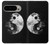 S1372 Moon Yin-Yang Hülle Schutzhülle Taschen für Google Pixel 9 Pro