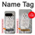 S1566 Snowy Owl White Owl Hülle Schutzhülle Taschen für Google Pixel 9 Pro