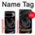 S1598 Black Rose Hülle Schutzhülle Taschen für Google Pixel 9 Pro