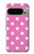 S2358 Pink Polka Dots Hülle Schutzhülle Taschen für Google Pixel 9 Pro