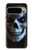 S2585 Evil Death Skull Pentagram Hülle Schutzhülle Taschen für Google Pixel 9 Pro