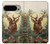 S2841 Vintage Reindeer Christmas Hülle Schutzhülle Taschen für Google Pixel 9 Pro