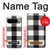 S2842 Black and White Buffalo Check Pattern Hülle Schutzhülle Taschen für Google Pixel 9 Pro