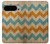 S3033 Vintage Wood Chevron Graphic Printed Hülle Schutzhülle Taschen für Google Pixel 9 Pro