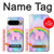 S3070 Rainbow Unicorn Pastel Sky Hülle Schutzhülle Taschen für Google Pixel 9 Pro