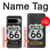 S3207 Route 66 Sign Hülle Schutzhülle Taschen für Google Pixel 9 Pro