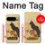 S3229 Vintage Cat Poster Hülle Schutzhülle Taschen für Google Pixel 9 Pro