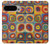 S3409 Squares Concentric Circles Hülle Schutzhülle Taschen für Google Pixel 9 Pro