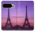 S3447 Eiffel Paris Sunset Hülle Schutzhülle Taschen für Google Pixel 9 Pro