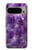 S3713 Purple Quartz Amethyst Graphic Printed Hülle Schutzhülle Taschen für Google Pixel 9 Pro