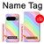 S3810 Pastel Unicorn Summer Wave Hülle Schutzhülle Taschen für Google Pixel 9 Pro