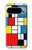 S3814 Piet Mondrian Line Art Composition Hülle Schutzhülle Taschen für Google Pixel 9 Pro
