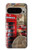 S3856 Vintage London British Hülle Schutzhülle Taschen für Google Pixel 9 Pro
