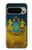 S3858 Ukraine Vintage Flag Hülle Schutzhülle Taschen für Google Pixel 9 Pro