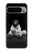 S0878 Black Bear Hülle Schutzhülle Taschen für Google Pixel 9 Pro XL