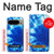 S1869 Tie Dye Blue Hülle Schutzhülle Taschen für Google Pixel 9 Pro XL