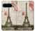 S2108 Eiffel Tower Paris Postcard Hülle Schutzhülle Taschen für Google Pixel 9 Pro XL