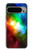 S2312 Colorful Rainbow Space Galaxy Hülle Schutzhülle Taschen für Google Pixel 9 Pro XL