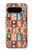 S2854 Cute Xmas Pattern Hülle Schutzhülle Taschen für Google Pixel 9 Pro XL