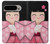 S3042 Japan Girl Hina Doll Kimono Sakura Hülle Schutzhülle Taschen für Google Pixel 9 Pro XL