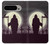 S3262 Grim Reaper Night Moon Cemetery Hülle Schutzhülle Taschen für Google Pixel 9 Pro XL