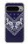 S3357 Navy Blue Bandana Pattern Hülle Schutzhülle Taschen für Google Pixel 9 Pro XL