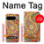 S3402 Floral Paisley Pattern Seamless Hülle Schutzhülle Taschen für Google Pixel 9 Pro XL