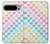 S3499 Colorful Heart Pattern Hülle Schutzhülle Taschen für Google Pixel 9 Pro XL