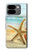 S1117 Starfish on the Beach Hülle Schutzhülle Taschen für Google Pixel 9 Pro Fold
