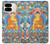 S1256 Buddha Paint Hülle Schutzhülle Taschen für Google Pixel 9 Pro Fold