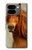 S1595 Beautiful Brown Horse Hülle Schutzhülle Taschen für Google Pixel 9 Pro Fold