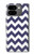 S2345 Navy Blue Shavron Zig Zag Pattern Hülle Schutzhülle Taschen für Google Pixel 9 Pro Fold