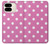 S2358 Pink Polka Dots Hülle Schutzhülle Taschen für Google Pixel 9 Pro Fold