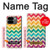 S2362 Rainbow Colorful Shavron Zig Zag Pattern Hülle Schutzhülle Taschen für Google Pixel 9 Pro Fold