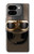 S2645 Vintage Brown Goggles Motorcycle Helmet Hülle Schutzhülle Taschen für Google Pixel 9 Pro Fold