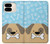 S2669 Cute Dog Paws Bones Cartoon Hülle Schutzhülle Taschen für Google Pixel 9 Pro Fold