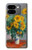 S2937 Claude Monet Bouquet of Sunflowers Hülle Schutzhülle Taschen für Google Pixel 9 Pro Fold